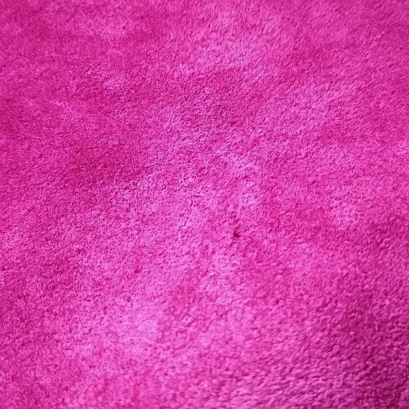 Pink Washable Genuine Suede, Cap Sleeve Top, Arden B, Vintage (mid 90s) Size XS - Picture 14 of 16